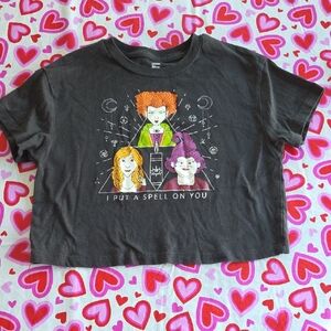 Disney Black Tee with Spellbinding Trio Design